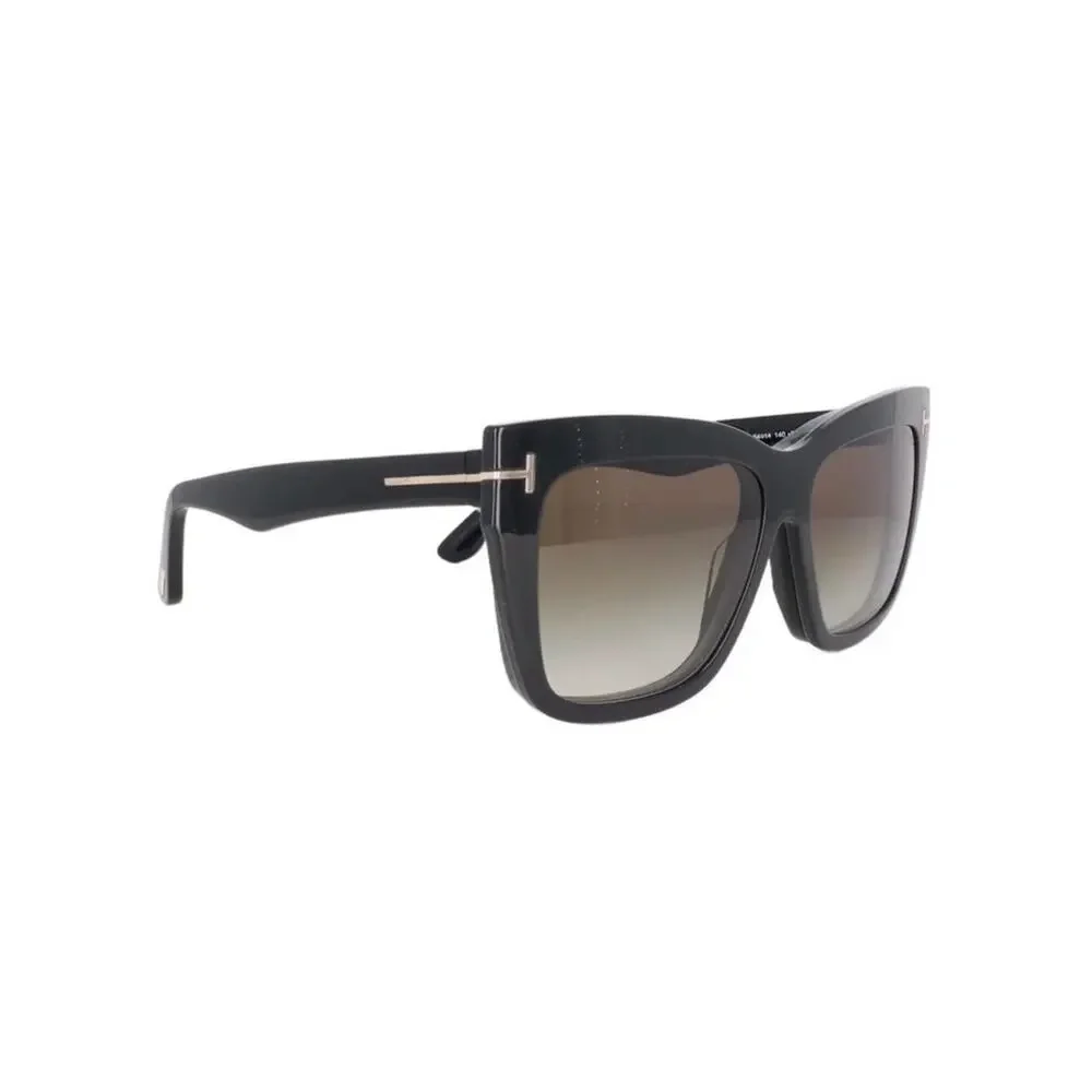 New Tom Ford FT6069-B 001 Black Clip-On Sunglasses and Black Frame Eyeglasses
